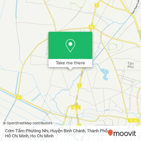 Cơm Tấm Phương Nhi, Huyện Bình Chánh, Thành Phố Hồ Chí Minh map