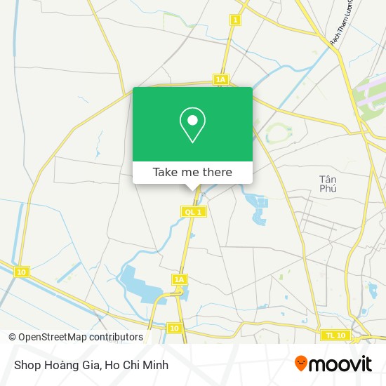 Shop Hoàng Gia map