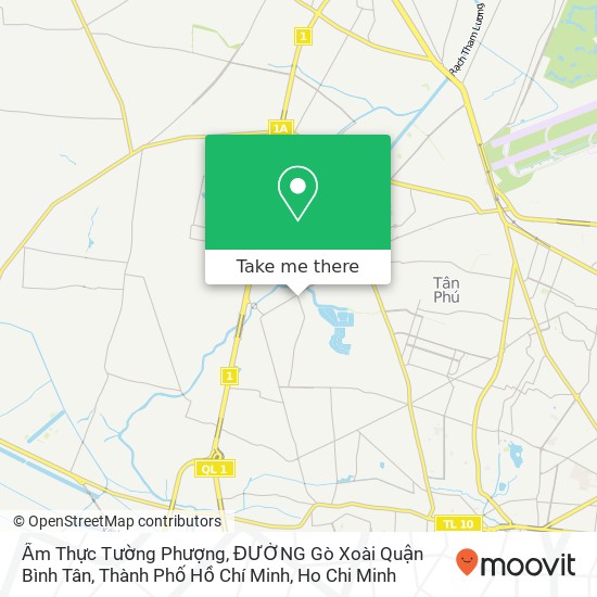 Ẩm Thực Tường Phượng, ĐƯỜNG Gò Xoài Quận Bình Tân, Thành Phố Hồ Chí Minh map