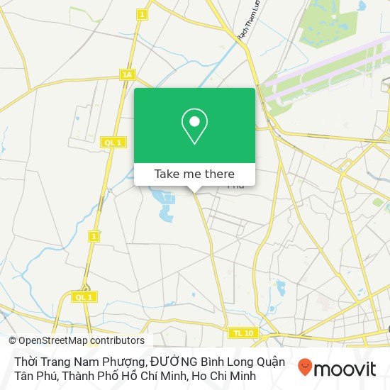 Thời Trang Nam Phượng, ĐƯỜNG Bình Long Quận Tân Phú, Thành Phố Hồ Chí Minh map