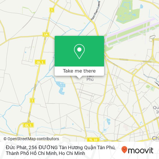Đức Phát, 256 ĐƯỜNG Tân Hương Quận Tân Phú, Thành Phố Hồ Chí Minh map