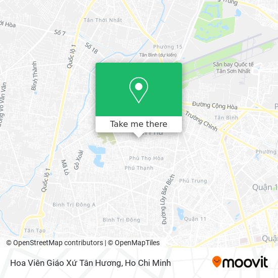 Hoa Viên Giáo Xứ Tân Hương map