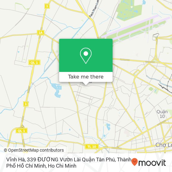 Vĩnh Hà, 339 ĐƯỜNG Vườn Lài Quận Tân Phú, Thành Phố Hồ Chí Minh map