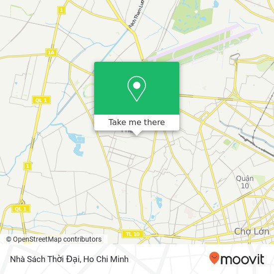 Nhà Sách Thời Đại map