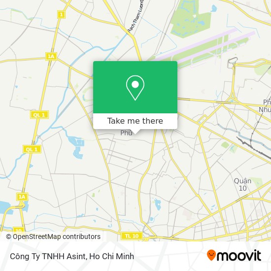 Công Ty TNHH Asint map