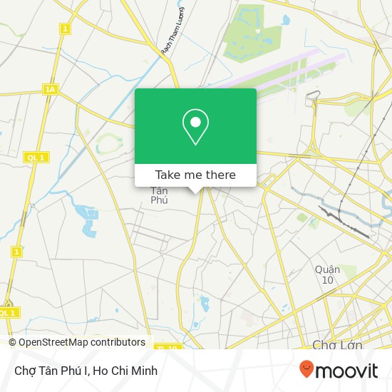 Chợ Tân Phú I map