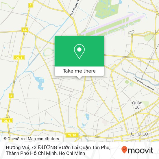 Hương Vui, 73 ĐƯỜNG Vườn Lài Quận Tân Phú, Thành Phố Hồ Chí Minh map