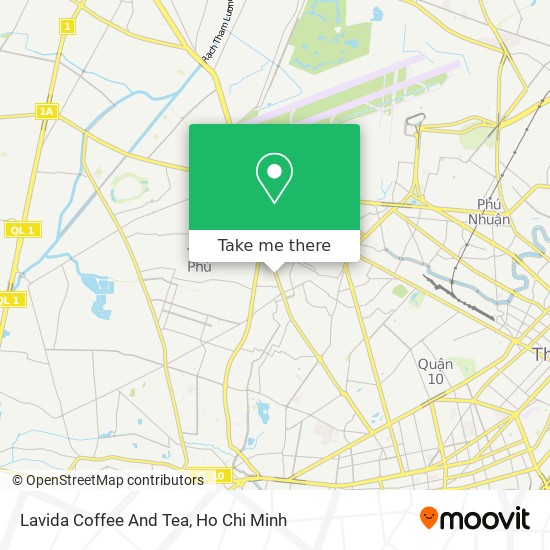 Lavida Coffee And Tea map