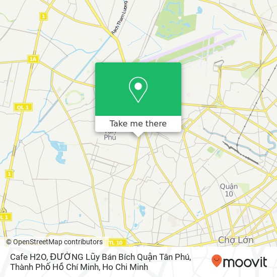 Cafe H2O, ĐƯỜNG Lũy Bán Bích Quận Tân Phú, Thành Phố Hồ Chí Minh map