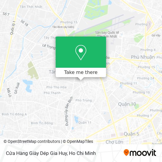 Cửa Hàng Giày Dép Gia Huy map