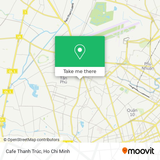 Cafe Thanh Trúc map