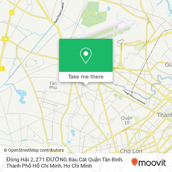 Đông Hải 2, 271 ĐƯỜNG Bàu Cát Quận Tân Bình, Thành Phố Hồ Chí Minh map