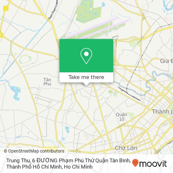 Trung Thu, 6 ĐƯỜNG Phạm Phú Thứ Quận Tân Bình, Thành Phố Hồ Chí Minh map