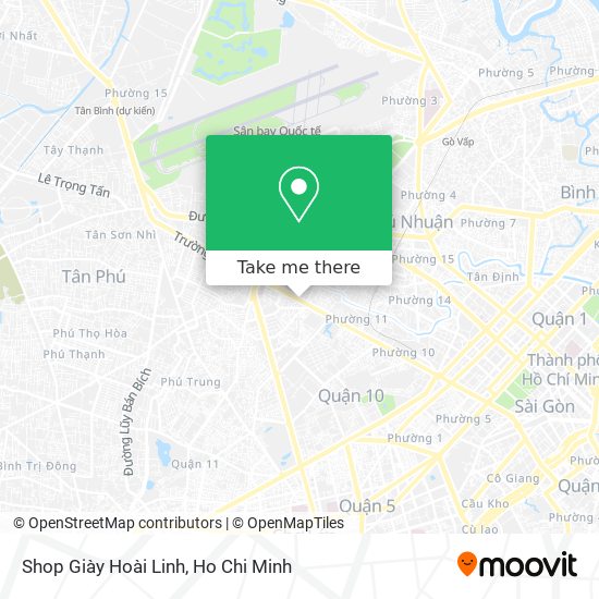 Shop Giày Hoài Linh map