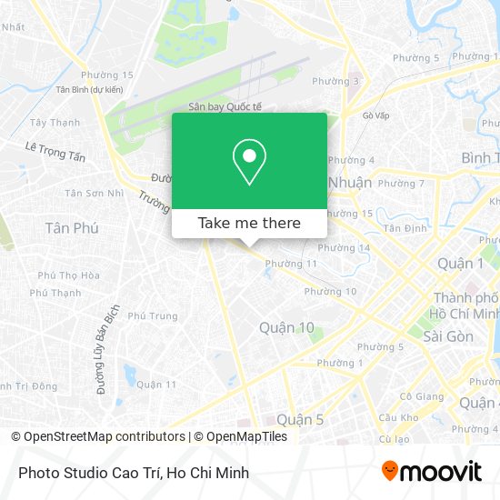 Photo Studio Cao Trí map