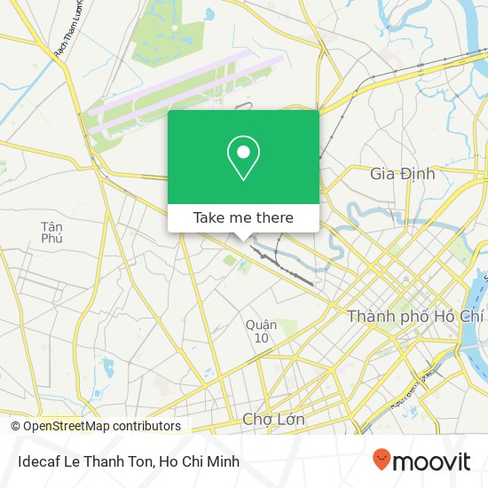 Idecaf Le Thanh Ton map
