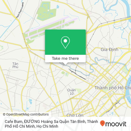 Cafe Bum, ĐƯỜNG Hoàng Sa Quận Tân Bình, Thành Phố Hồ Chí Minh map
