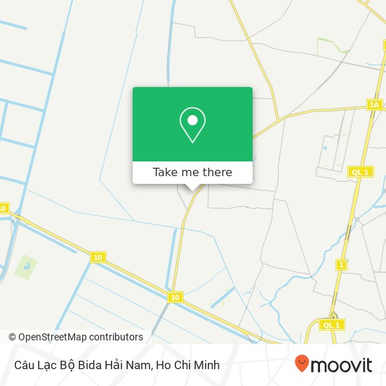 Câu Lạc Bộ Bida Hải Nam map