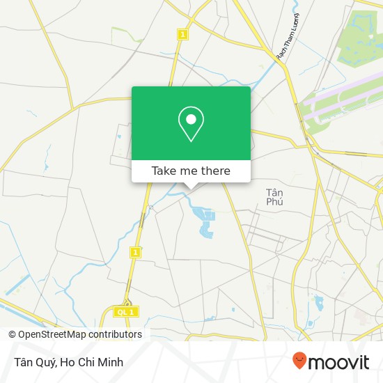 Tân Quý map