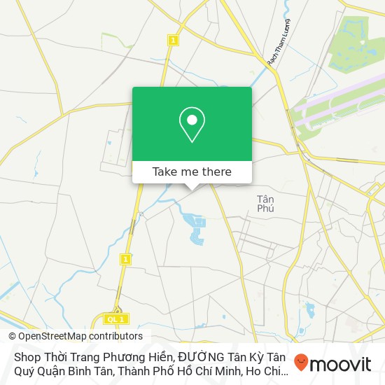 Shop Thời Trang Phương Hiền, ĐƯỜNG Tân Kỳ Tân Quý Quận Bình Tân, Thành Phố Hồ Chí Minh map