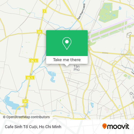 Cafe Sinh Tố Cuội map