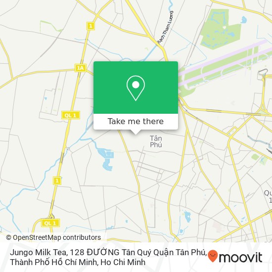 Jungo Milk Tea, 128 ĐƯỜNG Tân Quý Quận Tân Phú, Thành Phố Hồ Chí Minh map