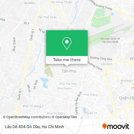 Lẩu Dê 404 Gò Dầu map