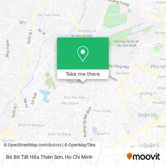 Bò Bít Tết Hỏa Thiên Sơn map