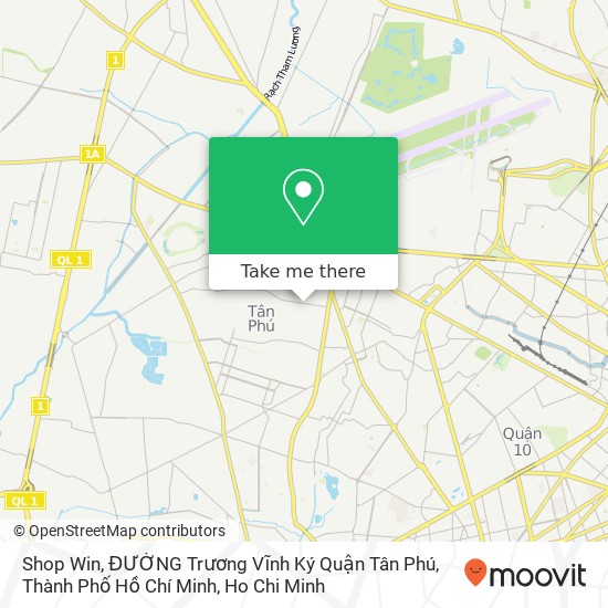Shop Win, ĐƯỜNG Trương Vĩnh Ký Quận Tân Phú, Thành Phố Hồ Chí Minh map