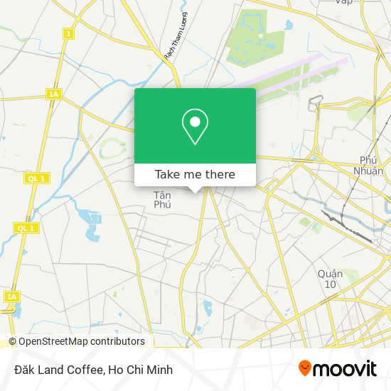 Đăk Land Coffee map