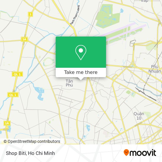 Shop Biti map