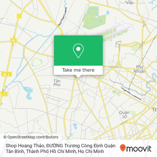 Shop Hoàng Thảo, ĐƯỜNG Trương Công Định Quận Tân Bình, Thành Phố Hồ Chí Minh map