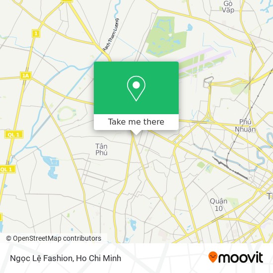 Ngọc Lệ Fashion map