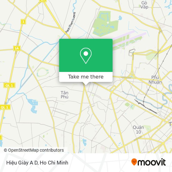 Hiệu Giày A D map