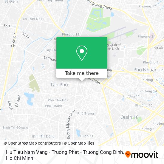 Hu Tieu Nam Vang - Truong Phat - Truong Cong Dinh map
