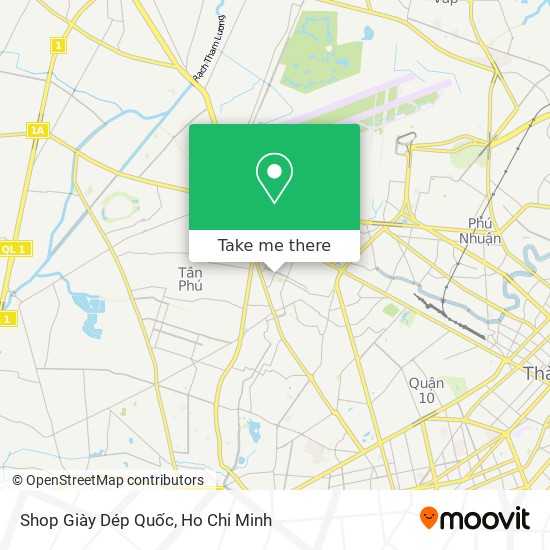 Shop Giày Dép Quốc map