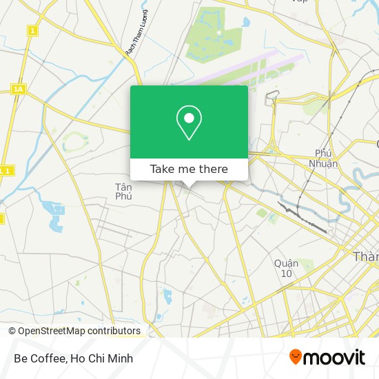 Be Coffee map