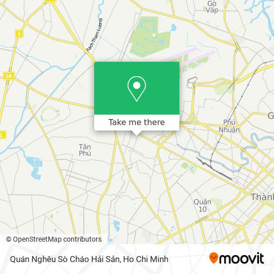 Quán Nghêu Sò Cháo Hải Sản map