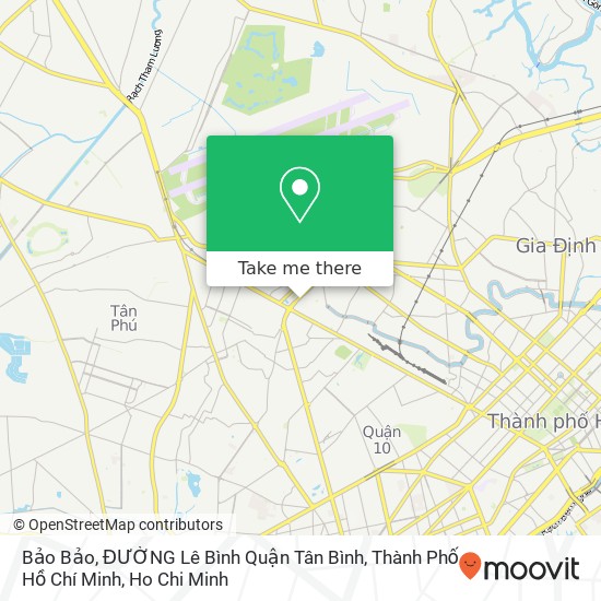 Bảo Bảo, ĐƯỜNG Lê Bình Quận Tân Bình, Thành Phố Hồ Chí Minh map