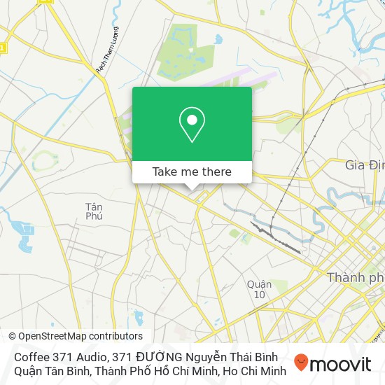 Coffee 371 Audio, 371 ĐƯỜNG Nguyễn Thái Bình Quận Tân Bình, Thành Phố Hồ Chí Minh map