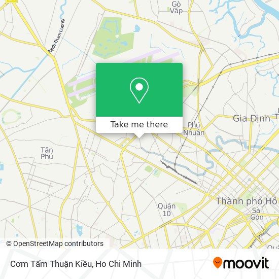 Cơm Tấm Thuận Kiều map