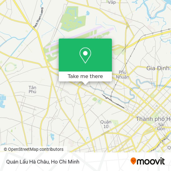 Quán Lẩu Hà Châu map