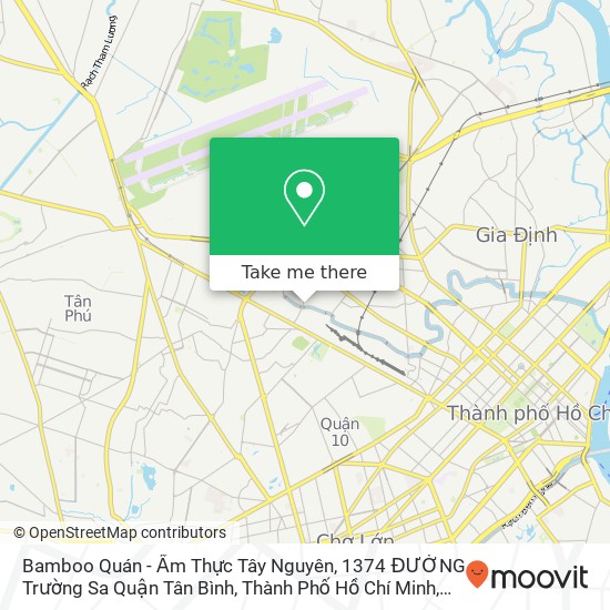 Bamboo Quán - Ẩm Thực Tây Nguyên, 1374 ĐƯỜNG Trường Sa Quận Tân Bình, Thành Phố Hồ Chí Minh map