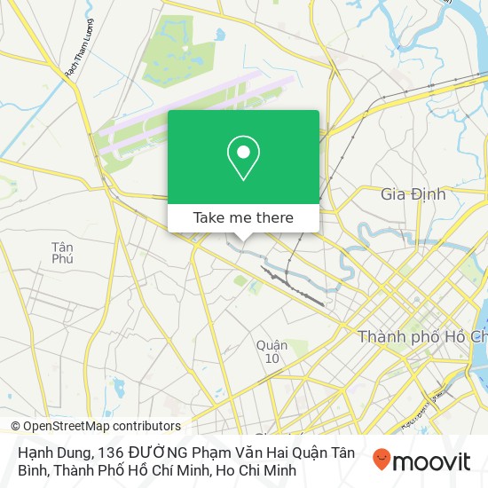 Hạnh Dung, 136 ĐƯỜNG Phạm Văn Hai Quận Tân Bình, Thành Phố Hồ Chí Minh map