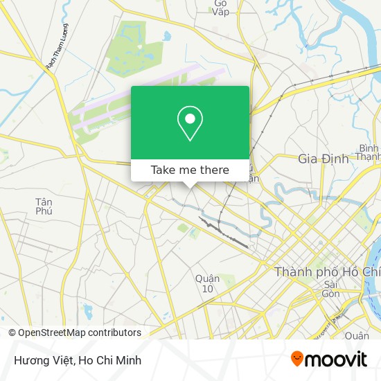 Hương Việt map