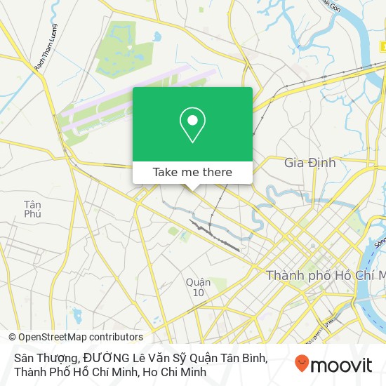 Sân Thượng, ĐƯỜNG Lê Văn Sỹ Quận Tân Bình, Thành Phố Hồ Chí Minh map