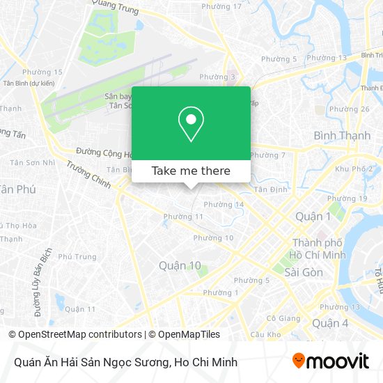 Quán Ăn Hải Sản Ngọc Sương map