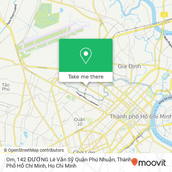 Om, 142 ĐƯỜNG Lê Văn Sỹ Quận Phú Nhuận, Thành Phố Hồ Chí Minh map