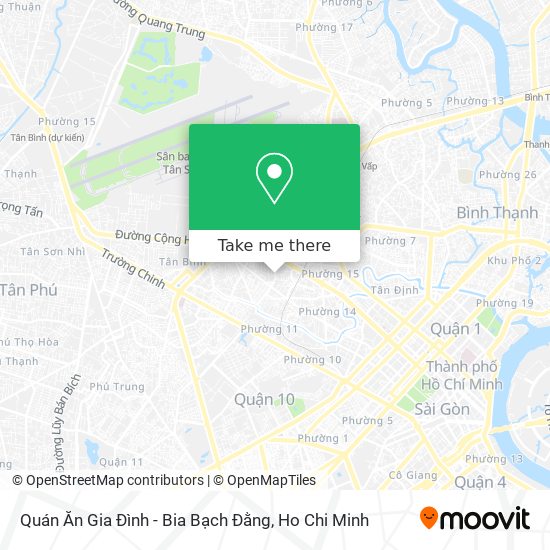 Quán Ăn Gia Đình - Bia Bạch Đằng map