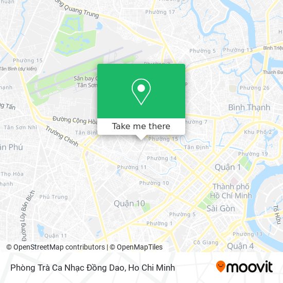 Phòng Trà Ca Nhạc Đồng Dao map